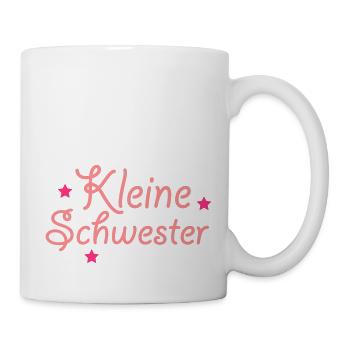 kleine Schwester - Tasse - Weiß - Rechts