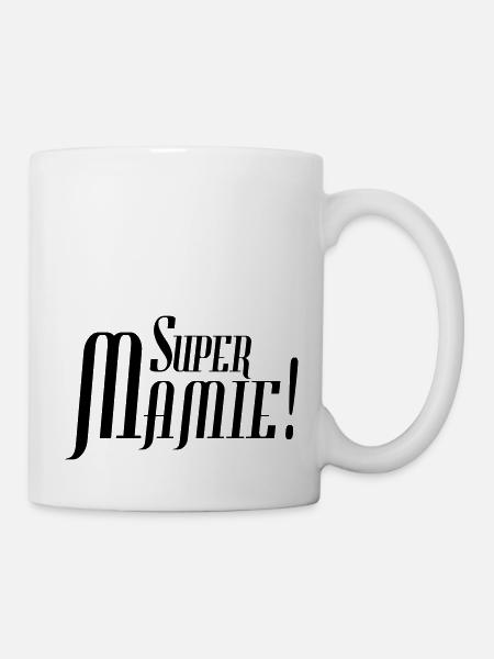 super mamie - Mug blanc - blanc