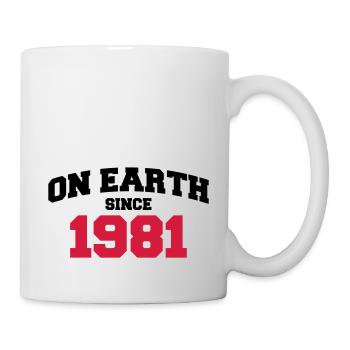 (uk) on earth 1981 - Mug - white - Right