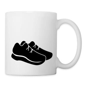 LAUFSCHUHE - Mug blanc - blanc - Droite