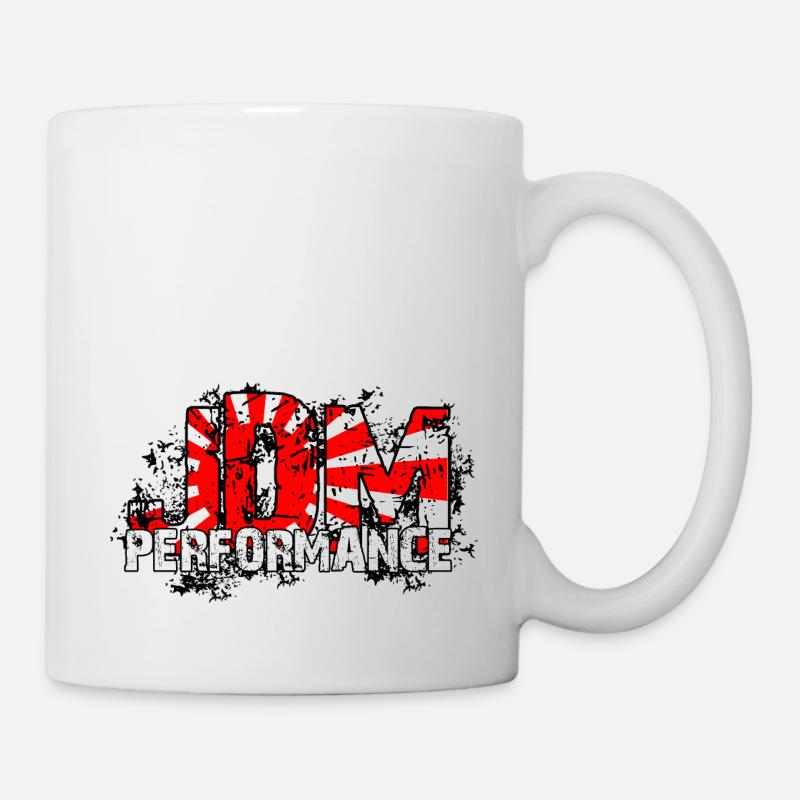 JDM PERFORMANCE - Tasse - Weiß