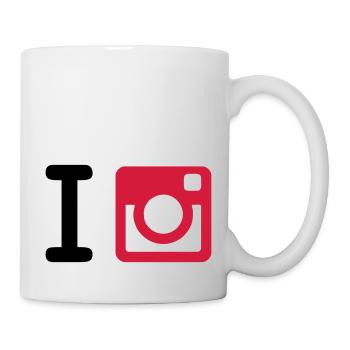 I Instagram + Yours (I Heart NewYork Style) - Mug - white - Right