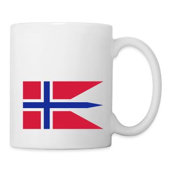 norway flag - Tasse - Weiß - Rechts