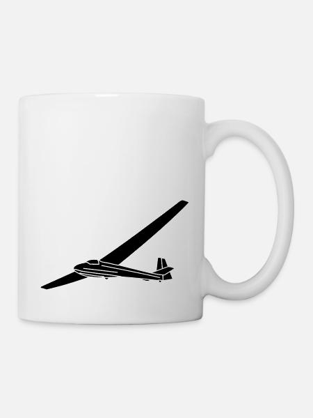 ka8 segelflugzeug - Tasse - Weiß