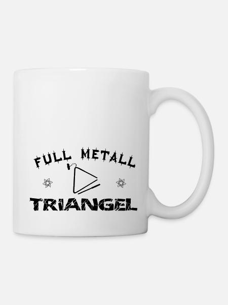 volksmusik_fm-triangel - Tasse - Weiß