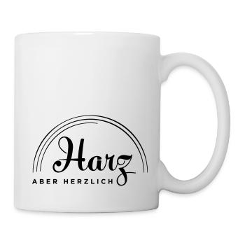 Harz aber herzlich - Tasse - Weiß - Rechts