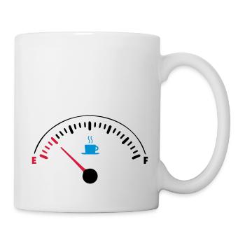 EMPTY COFFEE - Tasse - Weiß - Rechts