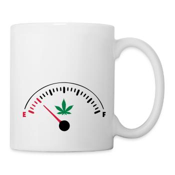 EMPTY Ganja - Tasse - Weiß - Rechts