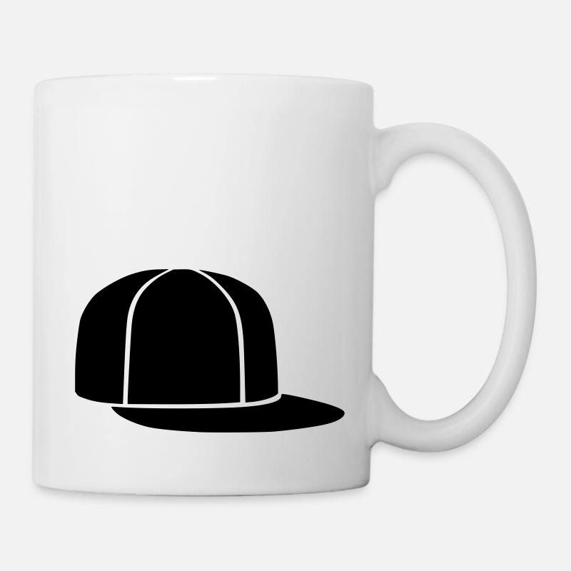 Baseball cap - Tasse - Weiß