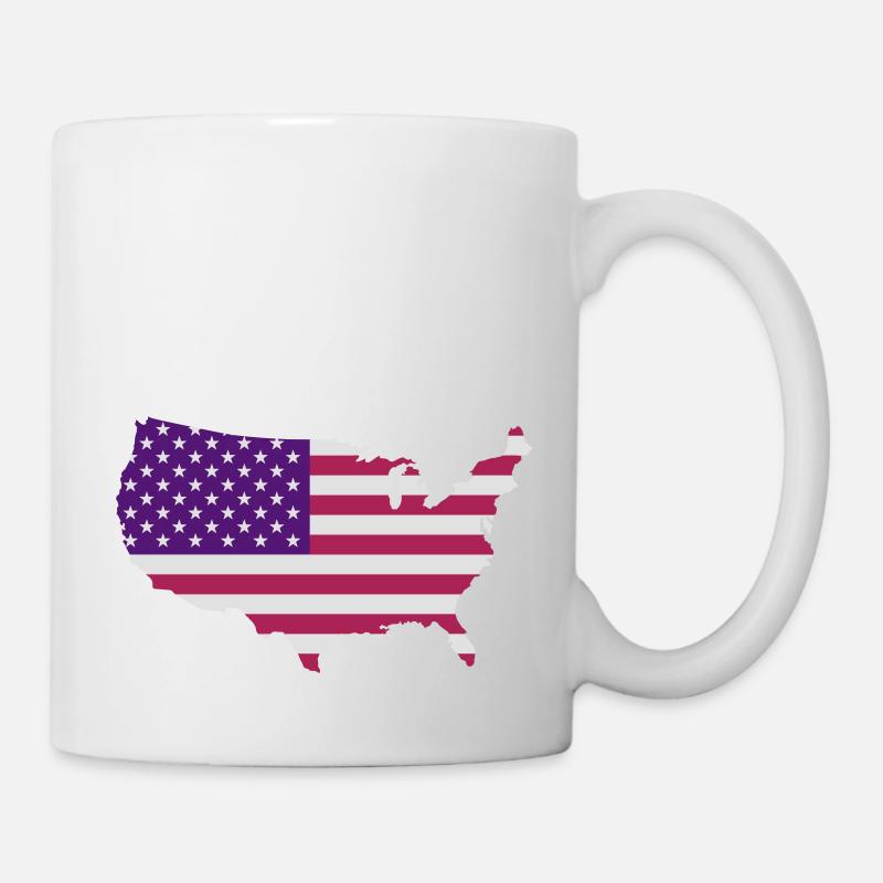 USA - Mug blanc - blanc