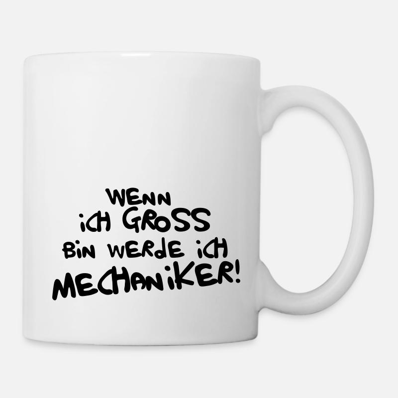 Ich werde Mechaniker! - Tasse - Weiß
