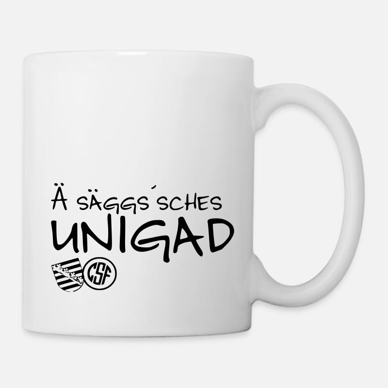 Ä säggssches Unigad - Tasse - Weiß