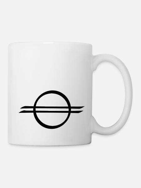 Vergebung, indianisch/schamanisches Symbol - Tasse - Weiß