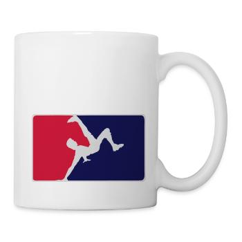 football - Mug blanc - blanc - Droite