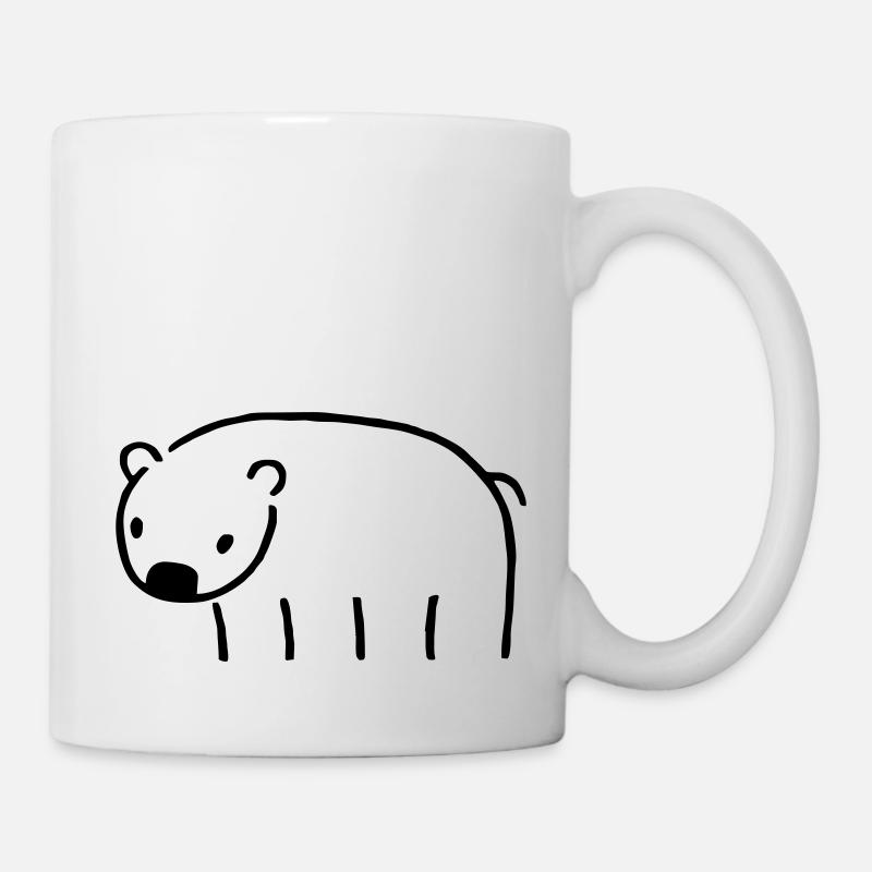 Wombat - Mug blanc - blanc