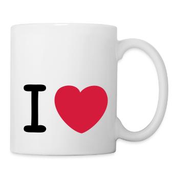 I love Original - Tasse - Weiß - Rechts
