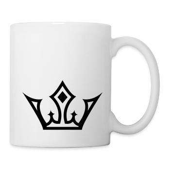 crown de - Tasse - Weiß - Rechts