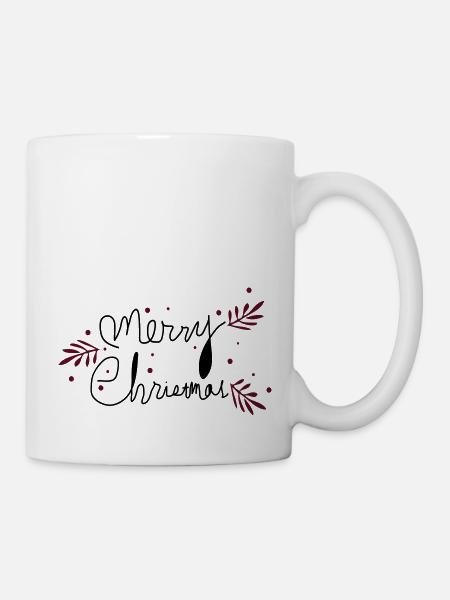 Merry Christmas typo 1 c2 - Mug - white