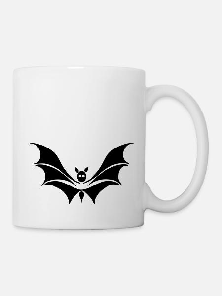 chauve souris - Mug blanc - blanc