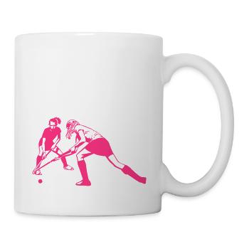 Hockey Girls - Tasse - Weiß - Rechts