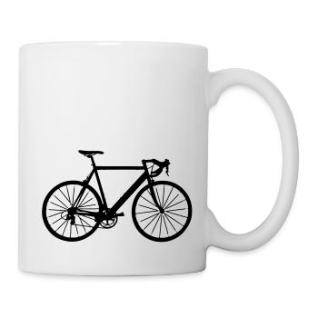 bike bicycle sport - Tasse - Weiß - Rechts