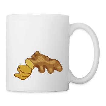 ginger ingwer veggie gemuese vegetable1 - Mug blanc - blanc - Droite