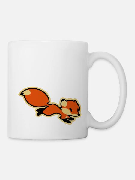 Fox - Tasse - Weiß
