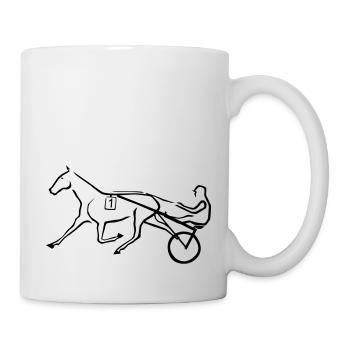 Trotting horse - Mug - white - Right