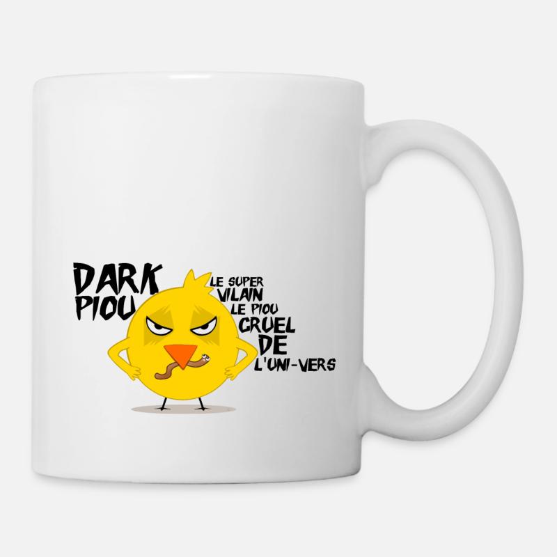 Dark Piou - Mug blanc - blanc