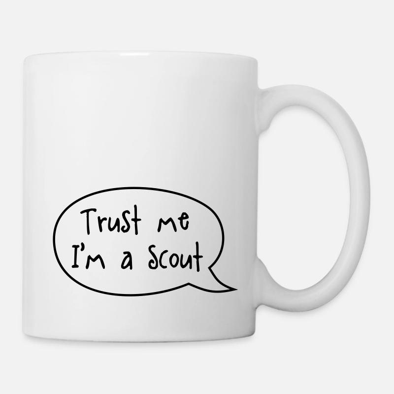 Trust me I'm a scout - Mug - white