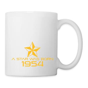 stern geburtstag geboren 1954 - Mug - white - Right