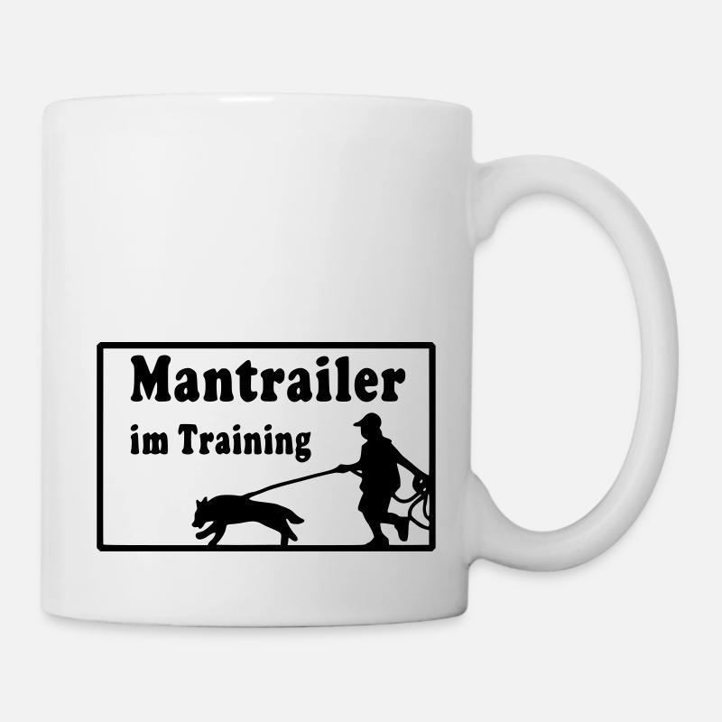 mantrailer_im_training - Mug - white