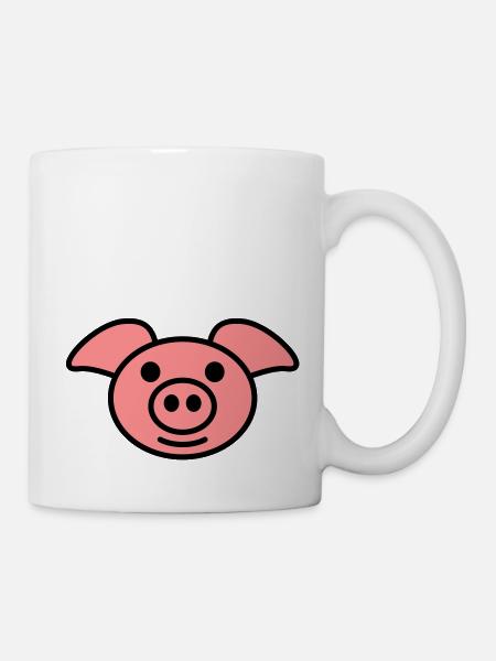 pig - Mug blanc - blanc