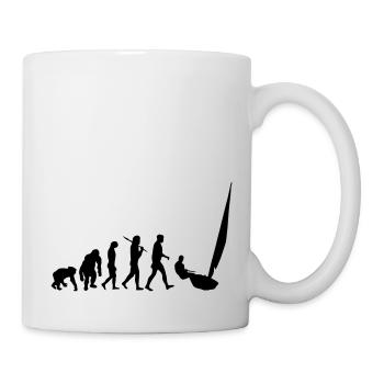 Entwicklung Segeln - Tasse - Weiß - Rechts