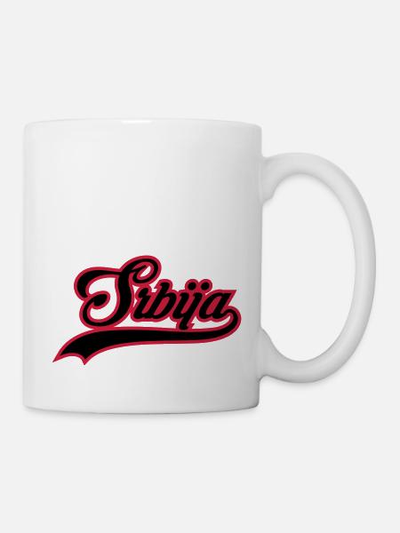 Serbia - Mug - white