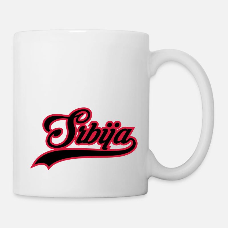 Srbija - Tasse - Weiß