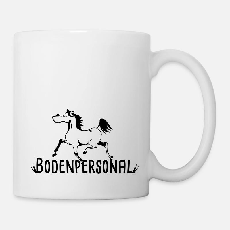 Bodenpersonal - Tasse - Weiß