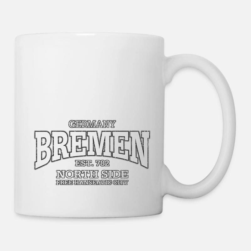 Bremen (white oldstyle) - Tasse - Weiß