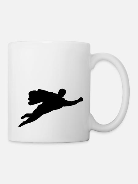 held - Tasse - Weiß