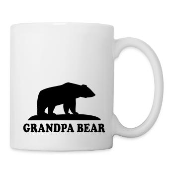 GRAND-PAPA OURS - Mug blanc - blanc - Droite
