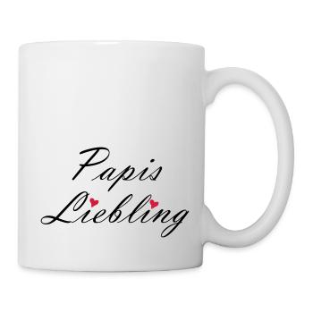 Daddy's darling baby Pregnant birth gift - Mug - white - Right