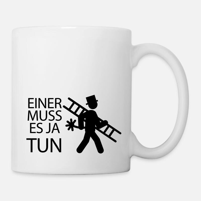 Schornsteinfeger - Tasse - Weiß