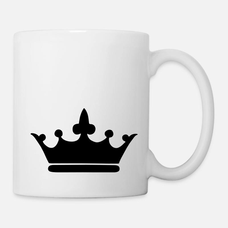 Krone - Tasse - Weiß