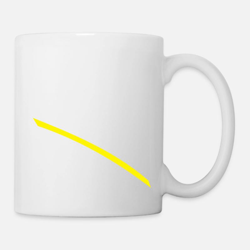 Dash yellow - Mug - white