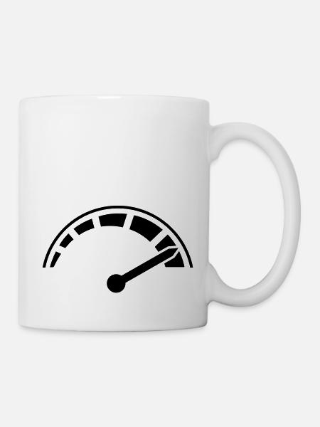 speed__f1 - Tasse - Weiß