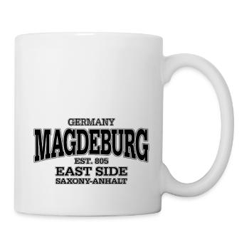 Magdeburg black - Mug - white - Right
