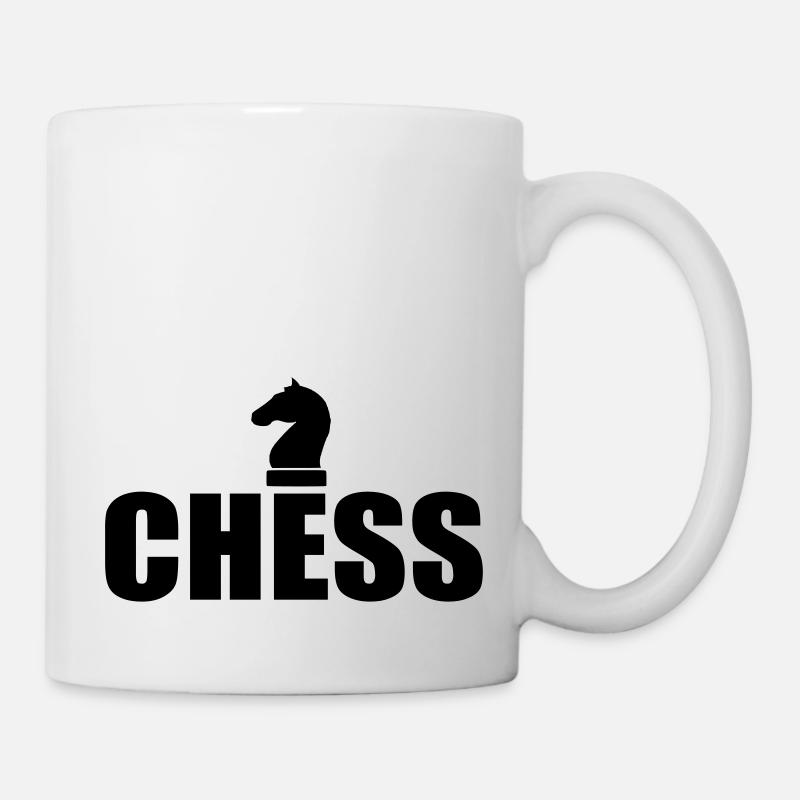 échecs - Mug blanc - blanc