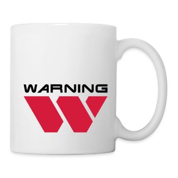 Warning__V001 - Mug - white - Right