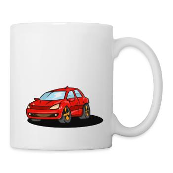 red_car - Mug - white - Right