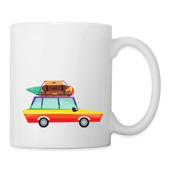 Gay Van | LGBT | Pride - Tasse - Weiß - Rechts